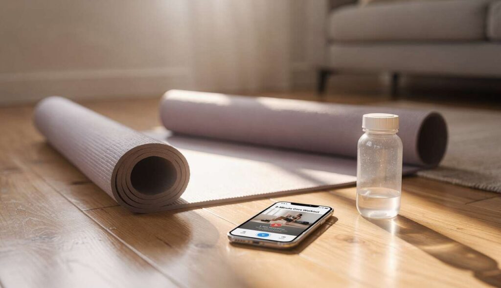 3 Minuten Core-Training: 3 Übungen für alle, die ungern Sport machen