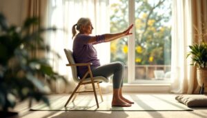 Dieser 8-Minuten-Stuhlworkout stärkt die Hüfte besser als Squats – ideal ab 60