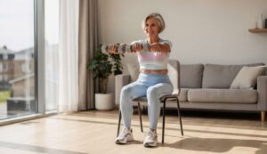 Bauchfett ab 60: Diese 4 Stuhlübungen sind laut Sportmedizinern effektiver als Crunches