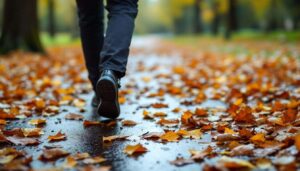 Sturzgefahr ab 65: Warum nasses Laub im Frühling laut Unfallchirurgen besonders riskant ist