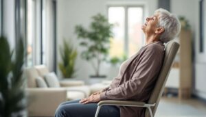 Stuhlübungen gegen Rückenschmerzen ab 60, Physiotherapeuten zeigen die 4 wirksamsten Varianten