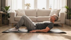 Beckenboden ab 55, Urologen und Physiotherapeuten empfehlen diese 3 Übungen für Männer