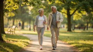 Gehgeschwindigkeit und Herzgesundheit: Kardiologen erklären den Zusammenhang ab 55