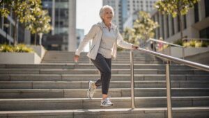 Warum Geriater ab 70 Treppensteigen für wirkungsvoller halten als Spaziergänge