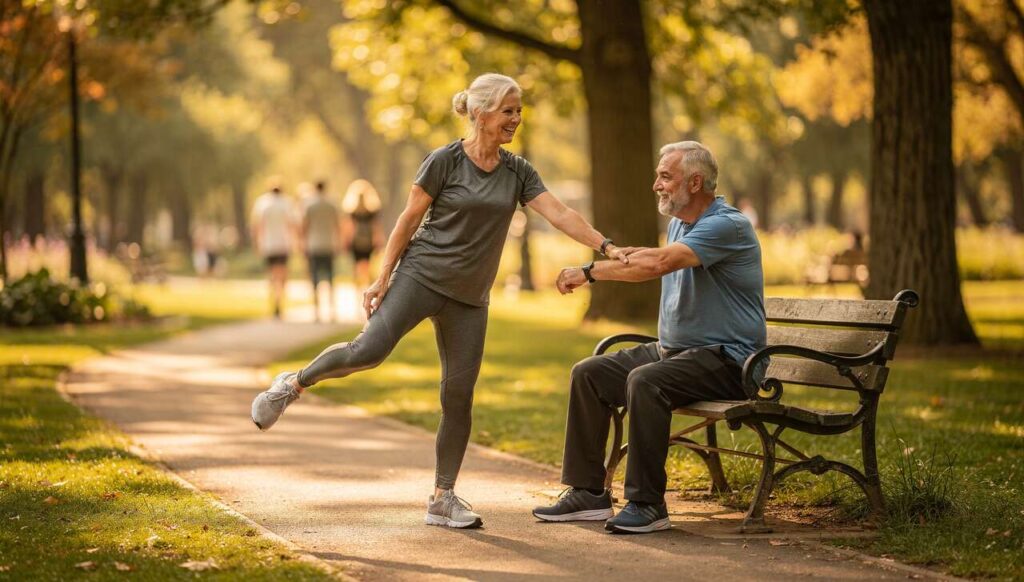 Knieprobleme ab 55? Orthopäden an der Uniklinik München empfehlen diese Übung statt Kniebeugen