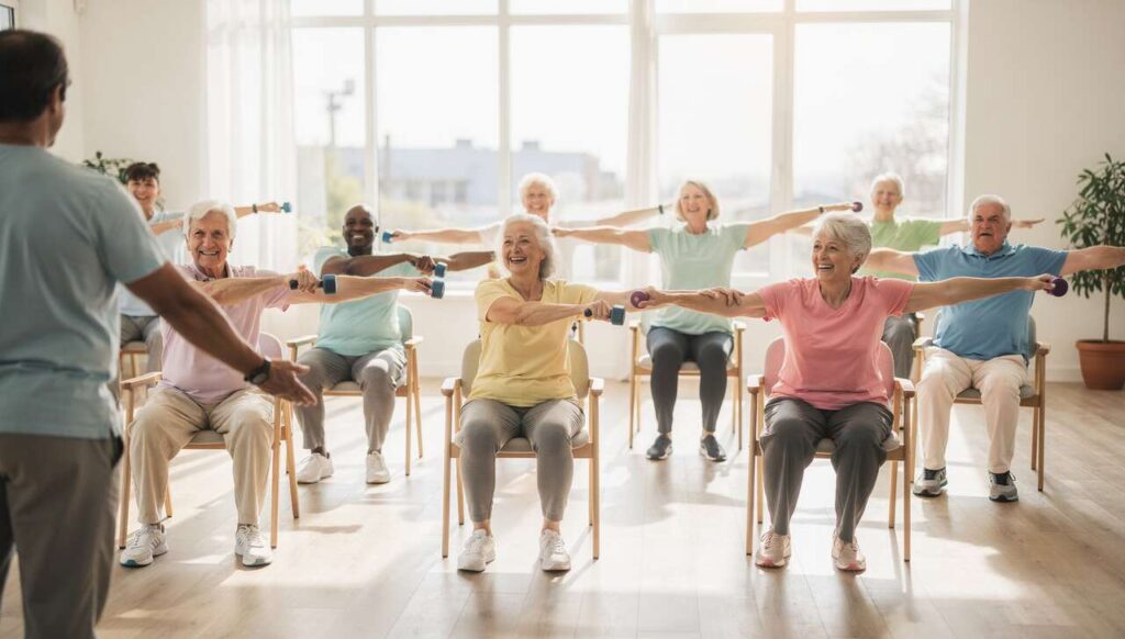 Allein im Alter: Psychologen erklären warum Gruppentraining mehr bewirkt als Einzeltherapie