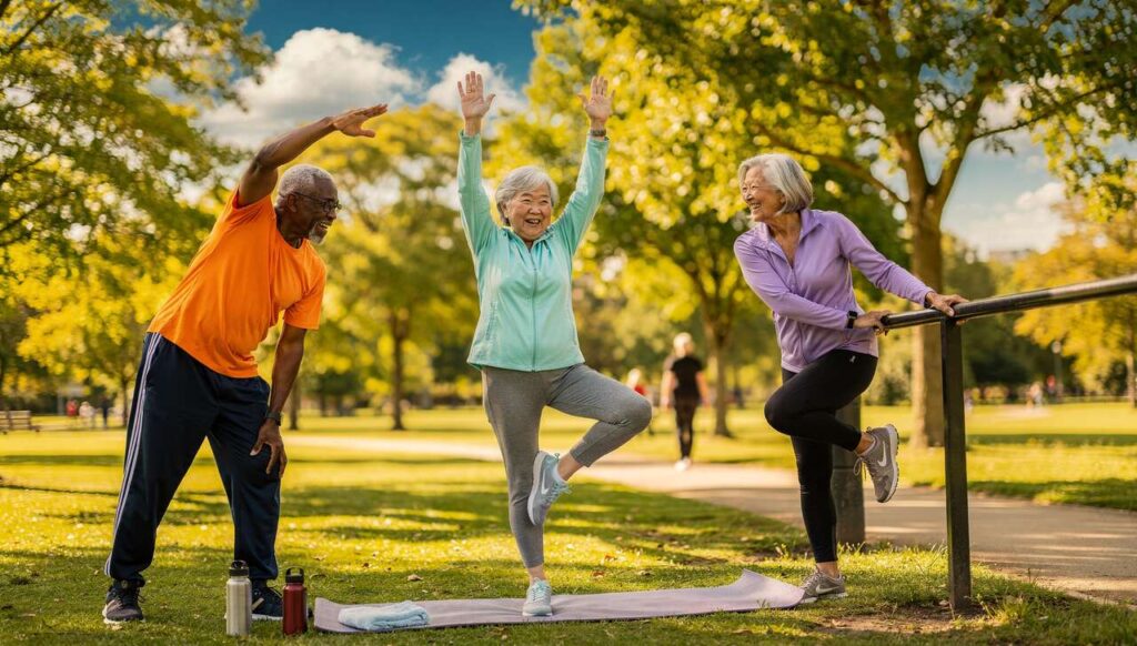 Osterferien 2026, diese 3 Übungen halten Senioren auch ohne Fitnessstudio in Form