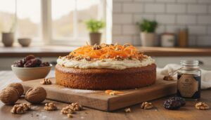 Karottenkuchen ohne raffinierten Zucker: Saftig, einfach und in 40 Minuten fertig