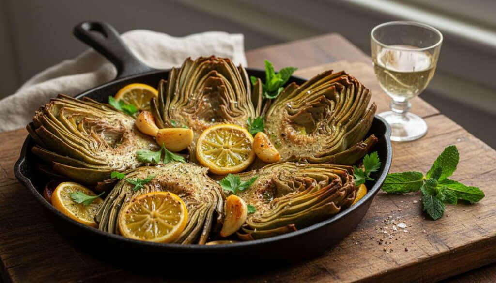 Artischocken aus dem Ofen: Das römische Originalrezept, das überraschend einfach gelingt