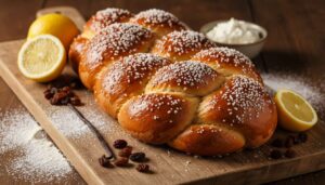 Osterzopf mit Quarkfüllung: Gelingt ohne Küchenmaschine und schmeckt wie vom Bäcker