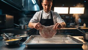 Paniertes Schnitzel: Warum Profiköche das Mehl vor dem Ei immer kurz ruhen lassen